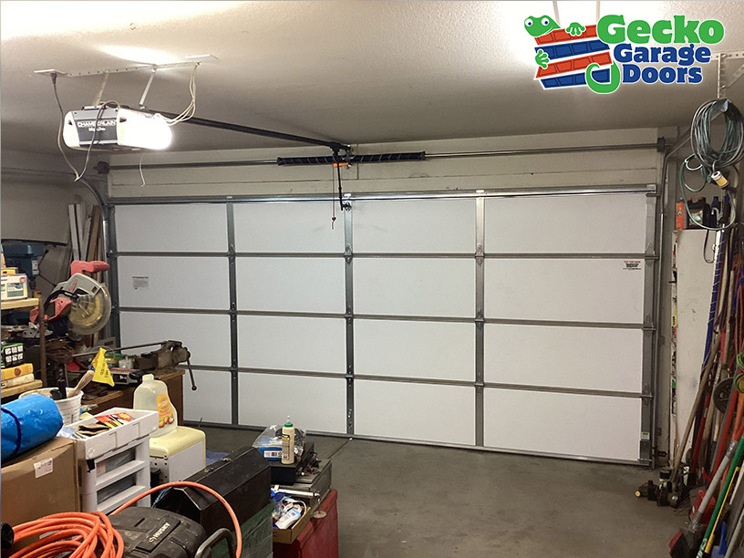 16x7  STEEL DOOR with PVC Insulation 15R and H2 Hardware in Surprise, Arizona