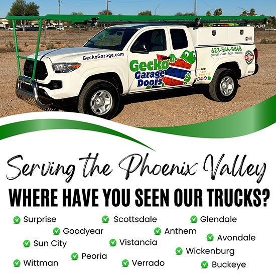 Gecko Garage Door Service - Serving the Phoenix Valley since 1994