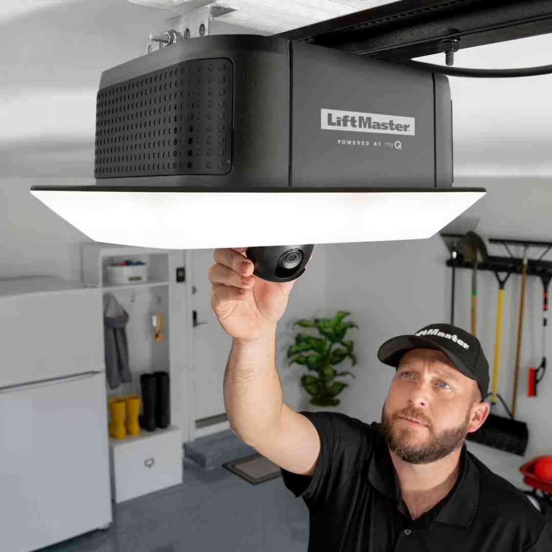 garage door opener installation cost near me