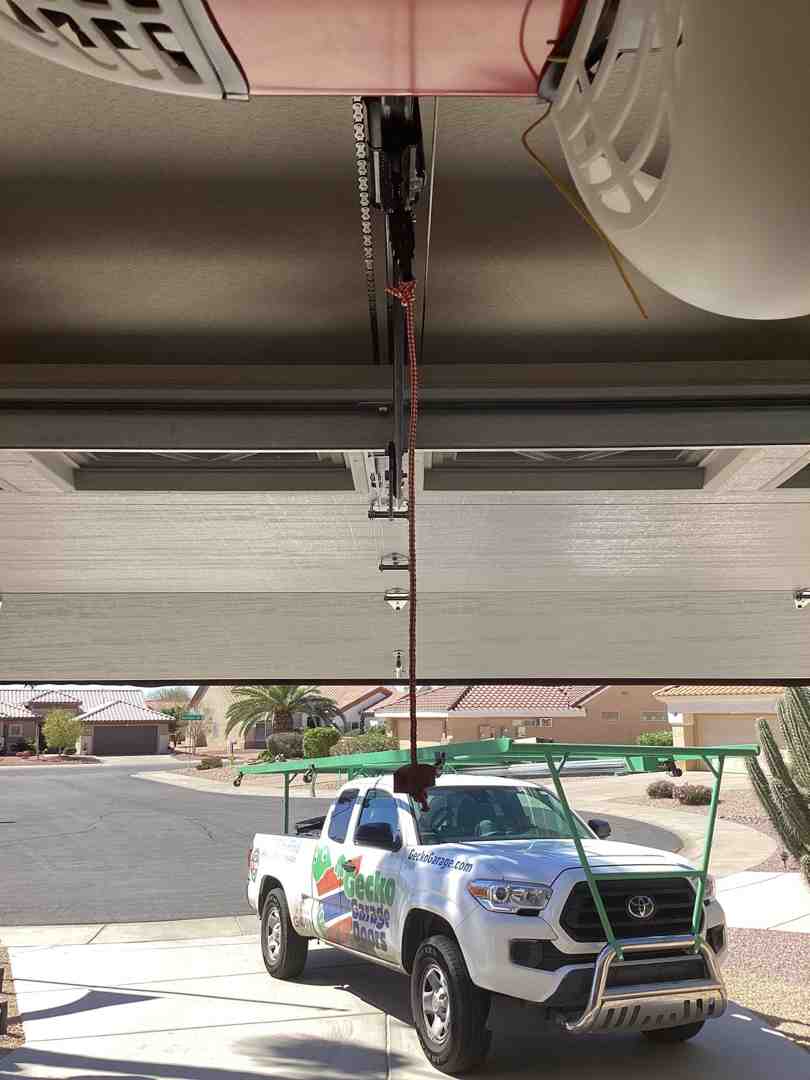 Broken garage door opener