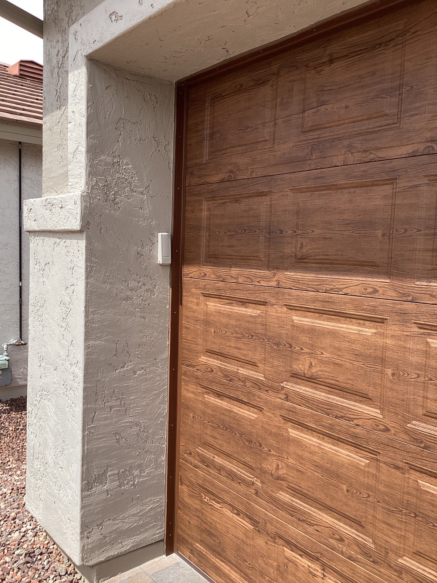Ultra Grain Wood Look Steel Garage Door