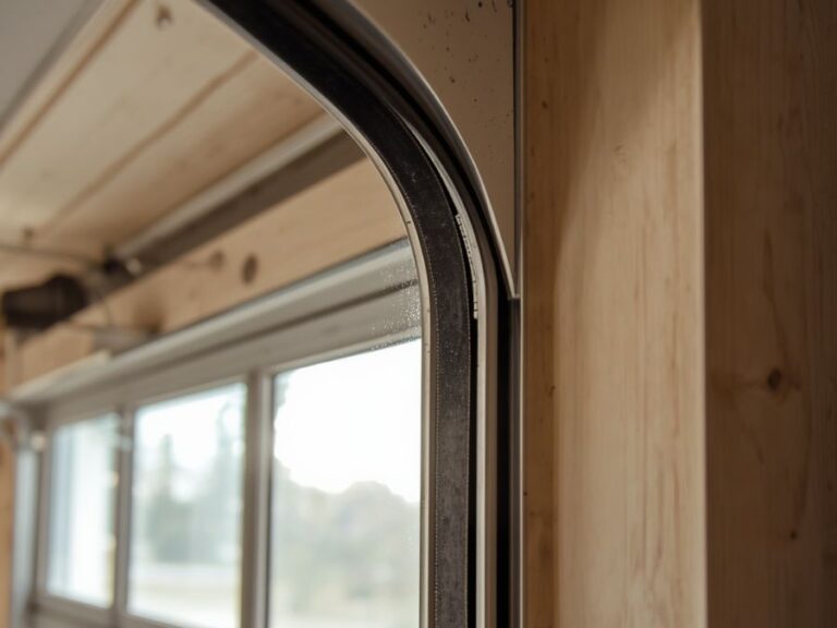 Garage Door Weatherstripping Cracked