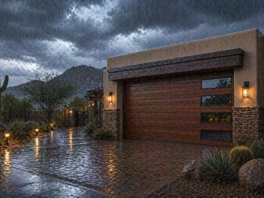 Does Homeowners Insurance Cover Garage Door Damage From A Monsoon Or Haboob In Scottsdale?