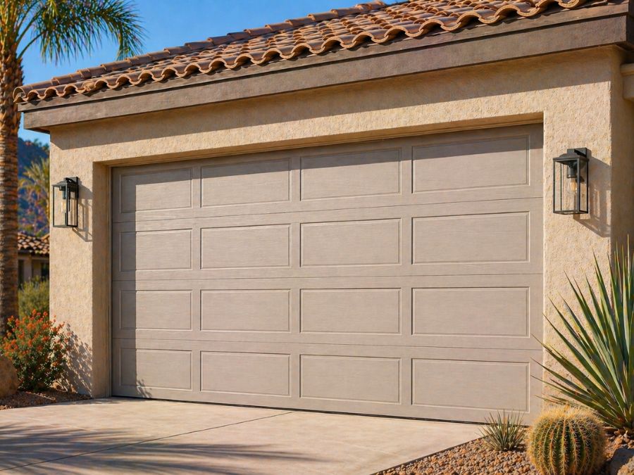 Garage Door With A UV-Resistant Door In Phoenix