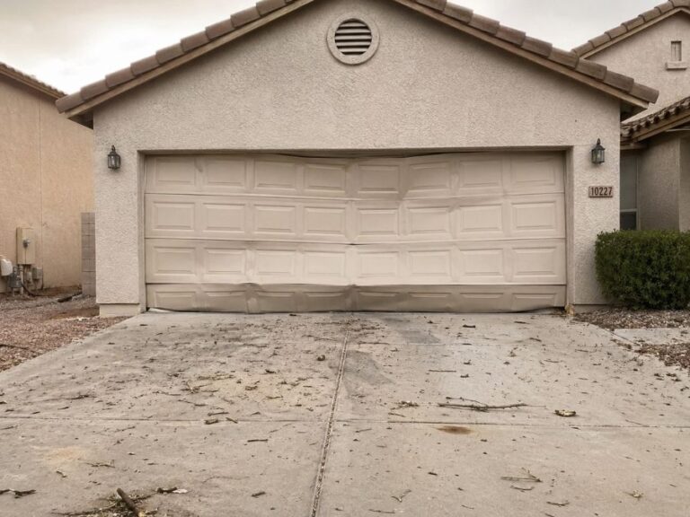 Does Homeowners Insurance Cover Garage Door Damage From a Haboob in Arizona?
