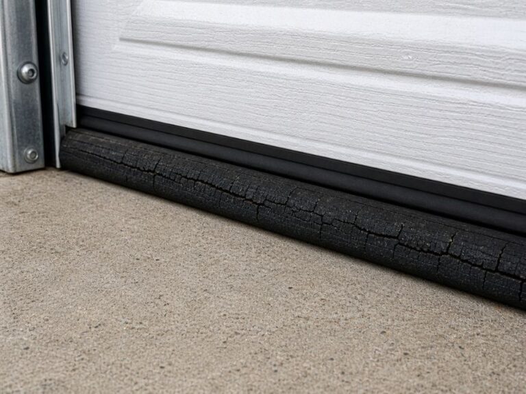 How Do I Fix UV-Cracked Garage Door Weatherstripping In Chandler, AZ?