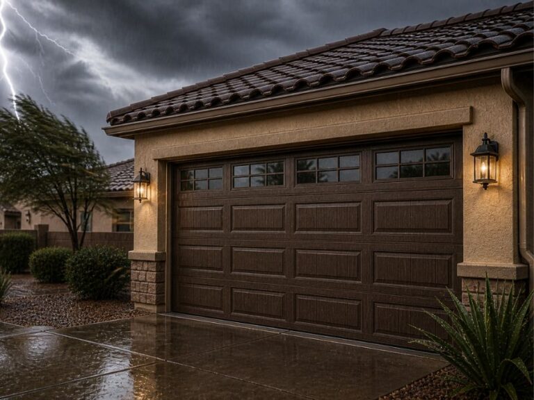 How Do I Protect My Garage Door From Monsoon Damage In Surprise, AZ?