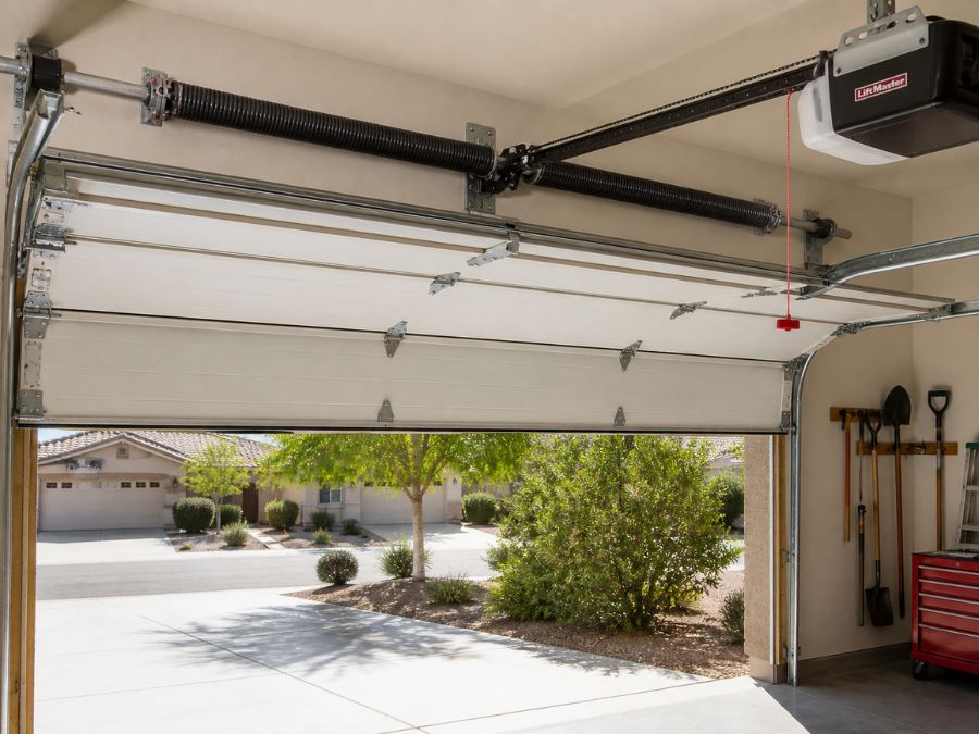 How Long Do Garage Door Springs Last In Surprise, AZ With The Heat