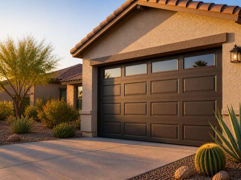 What Type Of Garage Door Is Best For Gilbert, AZ Heat?