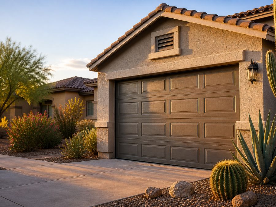 Why Is My Garage Door So Noisy In Gilbert, AZ Heat?