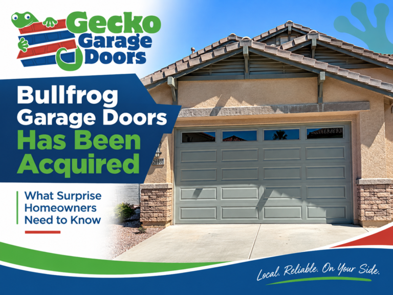 Bullfrog Garage Doors Has Been Acquired