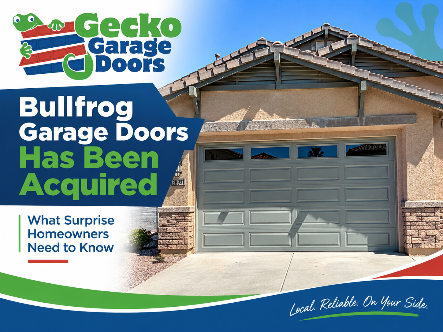 Bullfrog Garage Doors Has Been Acquired